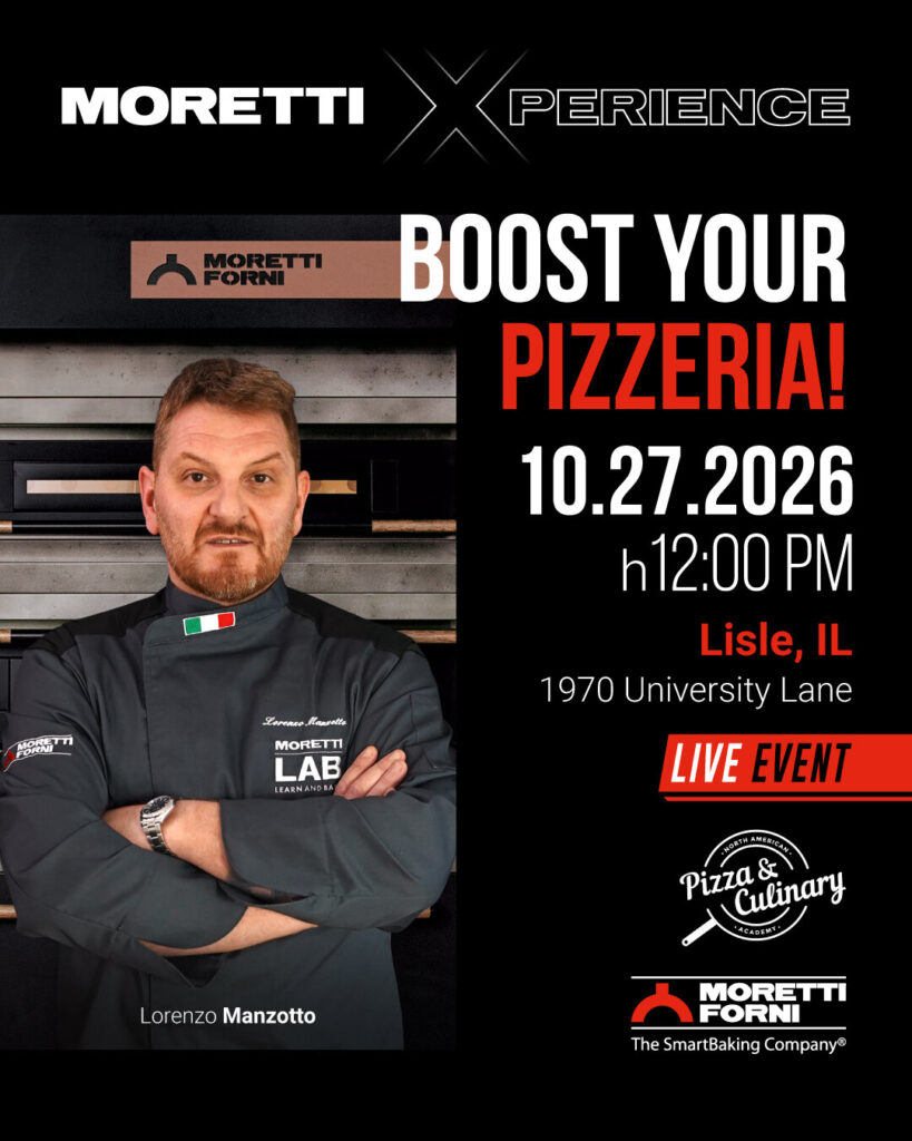 Moretti Xperience with Lorenzo Manzotto at NAPCA, October 27 2026 at noon, 1970 University Lane, Lisle Illinois